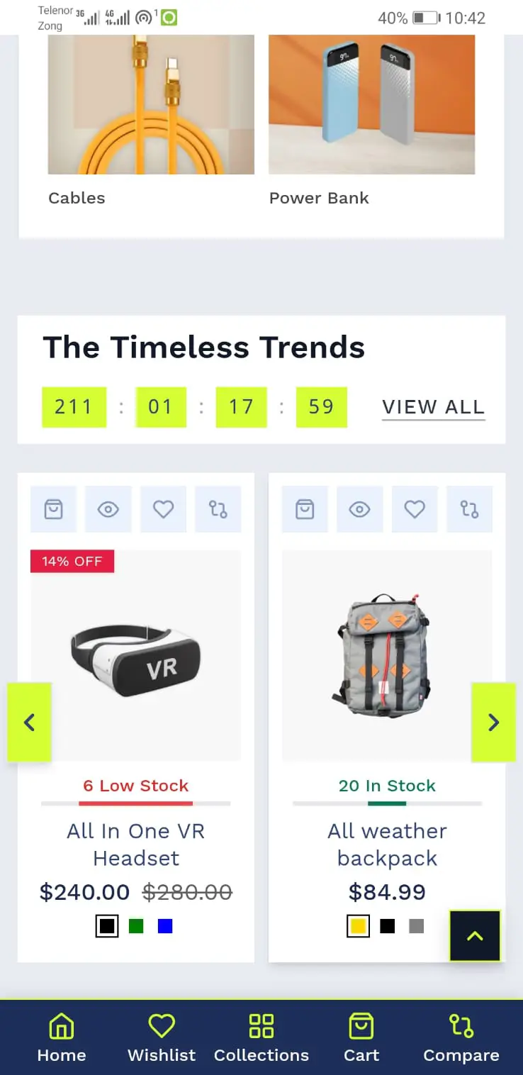 Products Slider